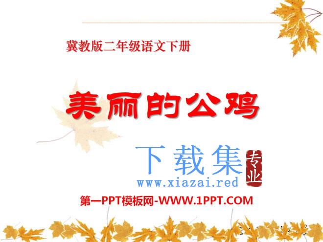 《美丽的公鸡》PPT课件