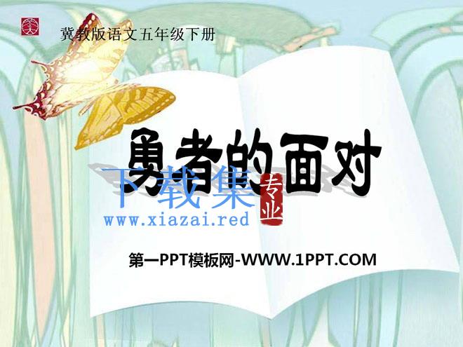 《勇者的面对》PPT课件4