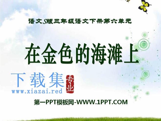 《在金色的海滩上》PPT课件