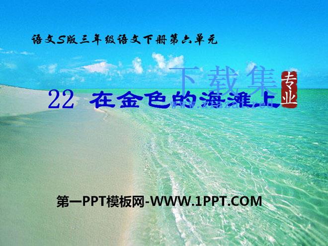 《在金色的海滩上》PPT课件2