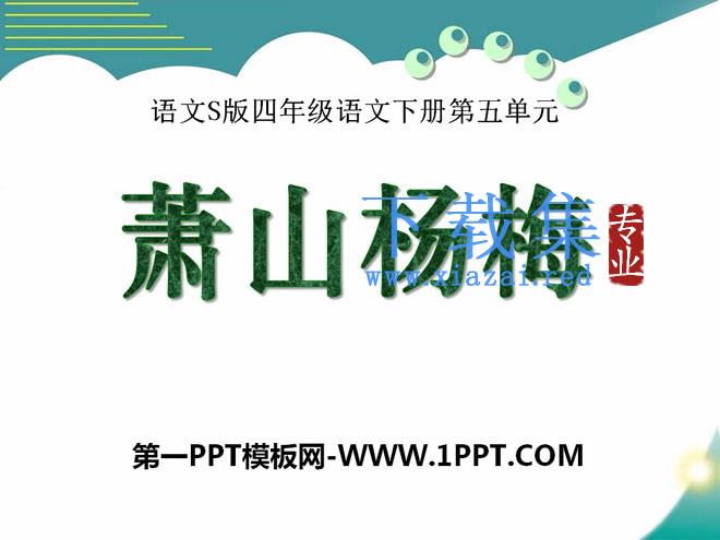 《萧山杨梅》PPT课件2
