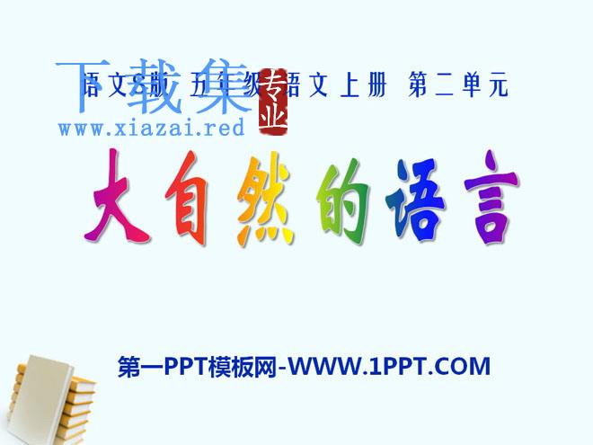 《大自然的语言》PPT课件13