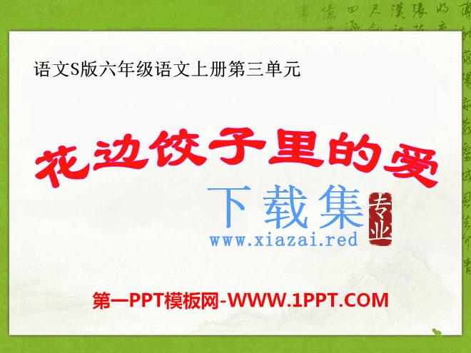 《花边饺子里的爱》PPT课件