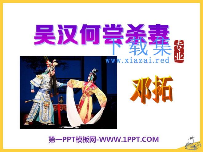 《吴汉何尝杀妻》PPT课件3