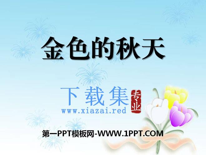 《金色的秋天》PPT课件5