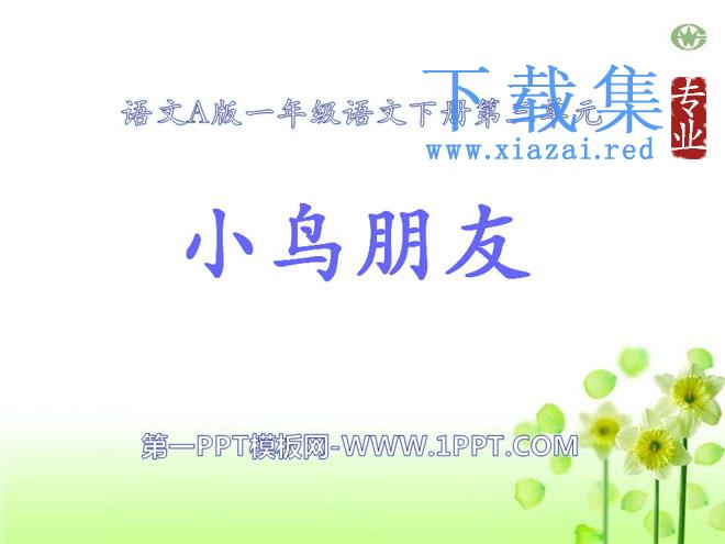 《小鸟朋友》PPT课件