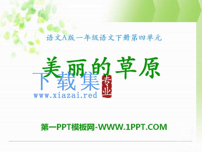 《美丽的草原》PPT课件2
