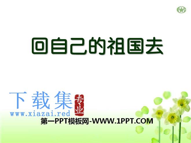 《回自己的祖国去》PPT课件6