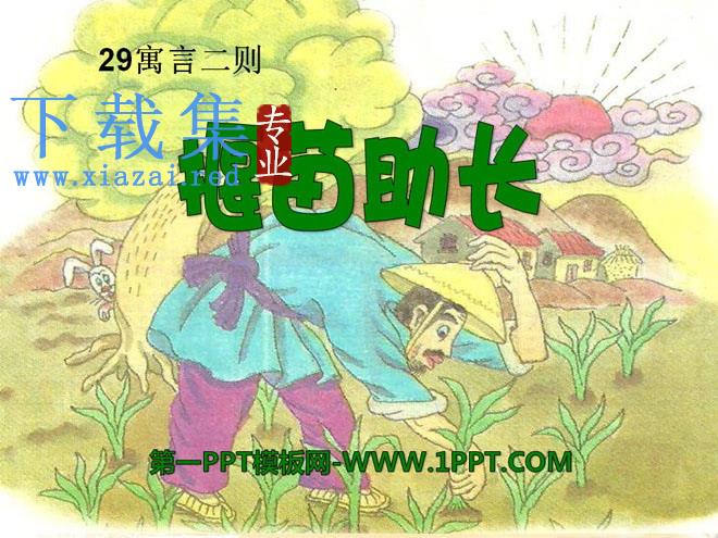 《揠苗助长》PPT课件16