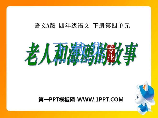 《老人和海鸥的故事》PPT课件3