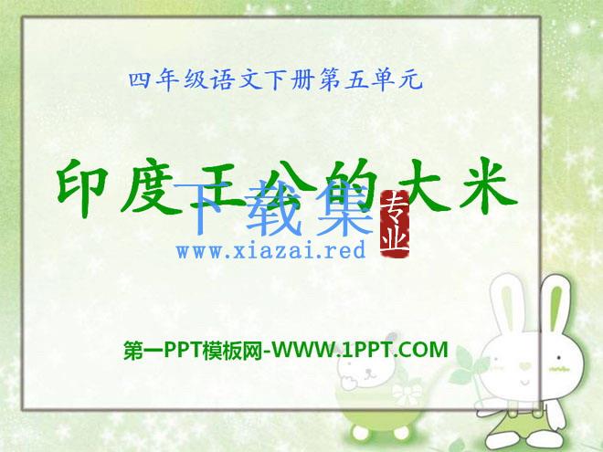 《印度王公的大米》PPT课件2