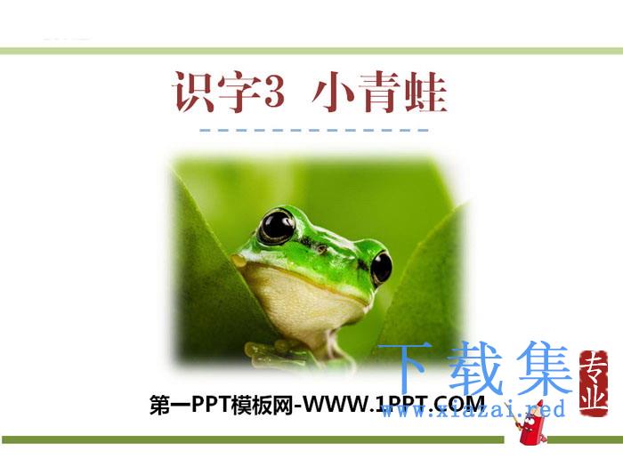 识字《小青蛙》PPT课件