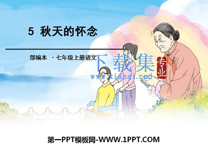 《秋天的怀念》PPT