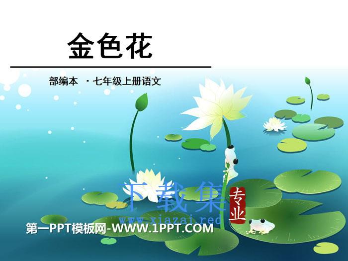 《金色花》PPT