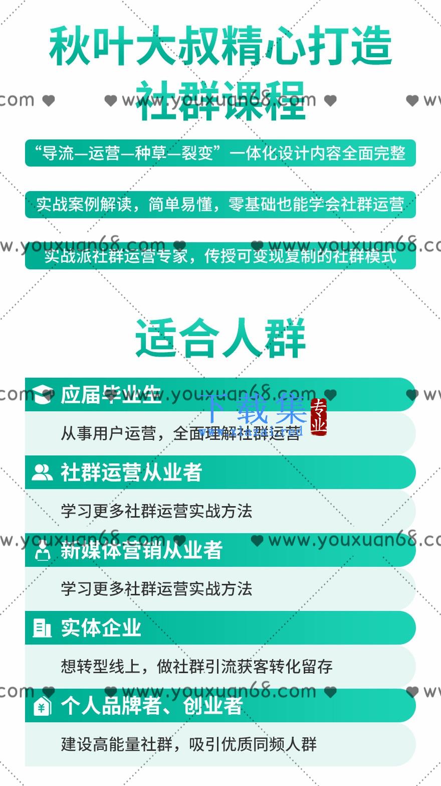 和秋叶一起学社群运营,教你从0到1打造高转化社群