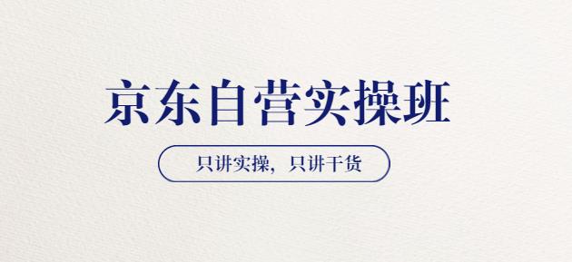 【京东自营实操班】只讲实操，只讲干货（28小时课程-共2期）价值4980