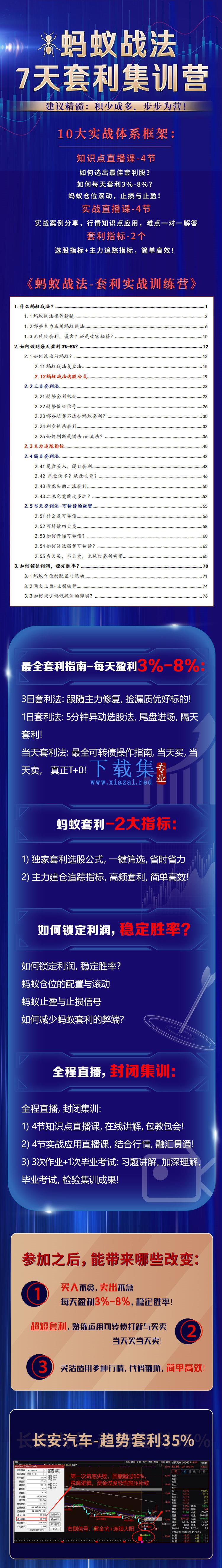 灵儿《蚂蚁战法》7天套利特训营