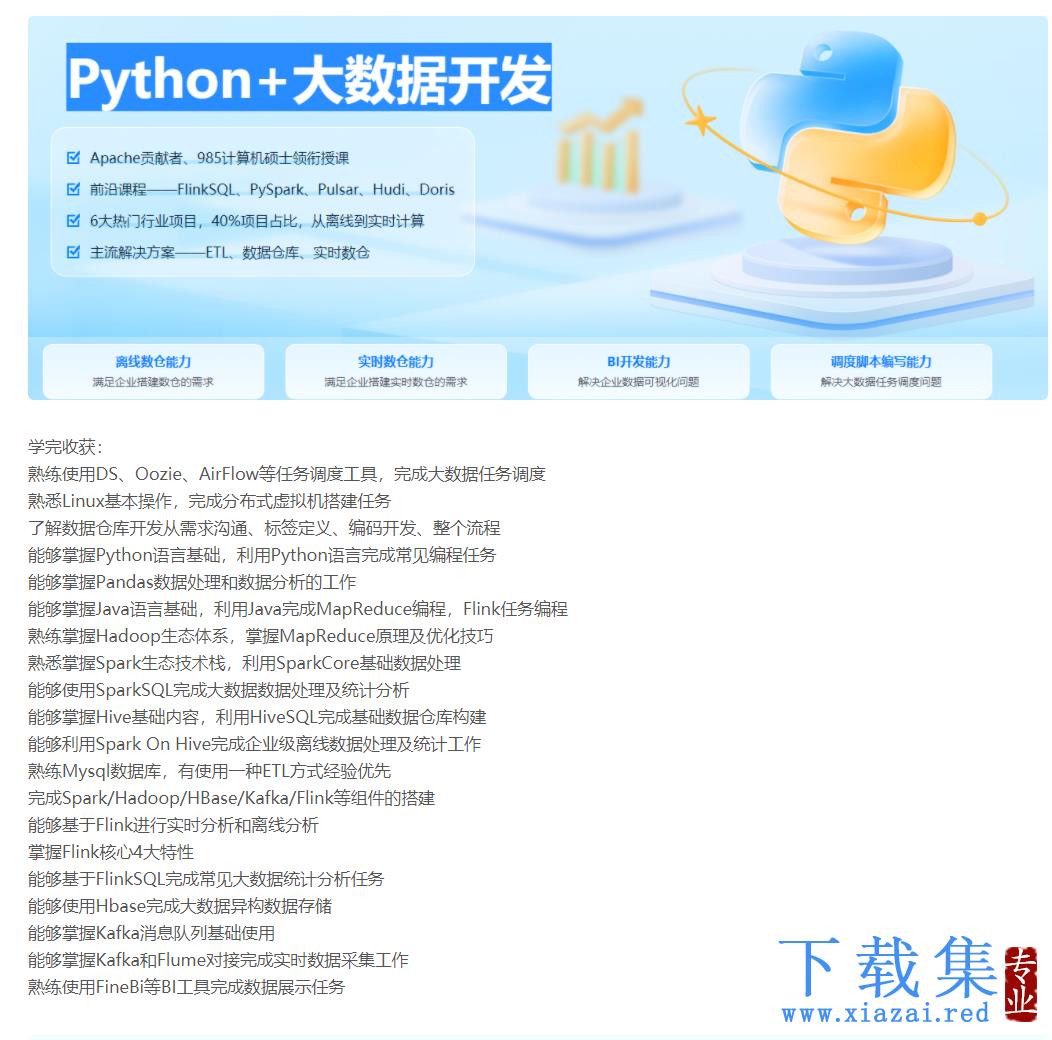 某马-Python+大数据年度钻石会员-价值24980-14阶段完结无密