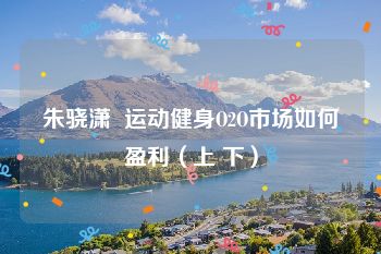 朱骁潇  运动健身O2O市场如何盈利（上 下）