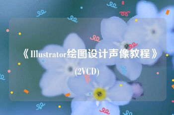 《Illustrator绘图设计声像教程》(2VCD)