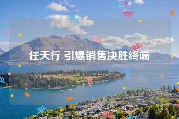 任天行 引爆销售决胜终端