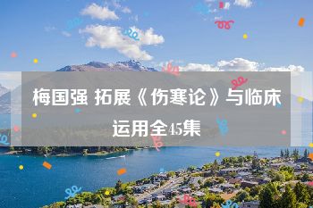 梅国强 拓展《伤寒论》与临床运用全45集