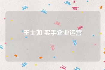 王士如 买手企业运营