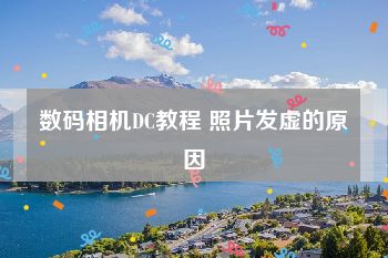 数码相机DC教程 照片发虚的原因