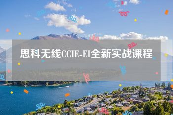 思科无线CCIE-EI全新实战课程