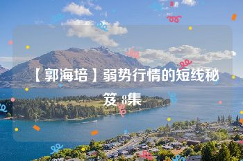 【郭海培】弱势行情的短线秘笈 8集
