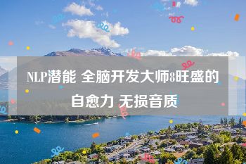 NLP潜能 全脑开发大师8旺盛的自愈力 无损音质