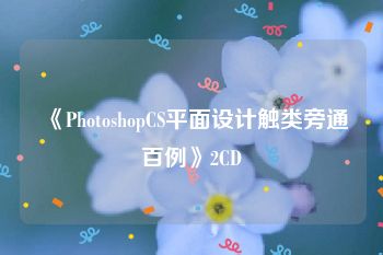 《PhotoshopCS平面设计触类旁通百例》2CD